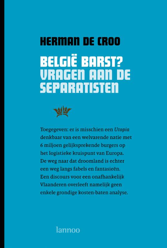 Omslag van Belgie barst? = Que la Belgique creve?