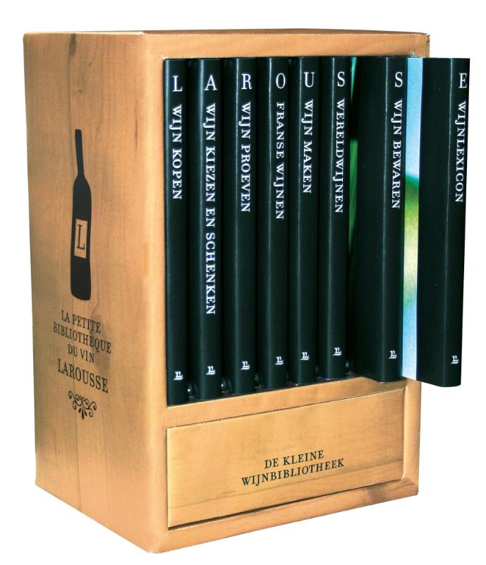 Omslag van De kleine wijnbibliotheek van Larousse