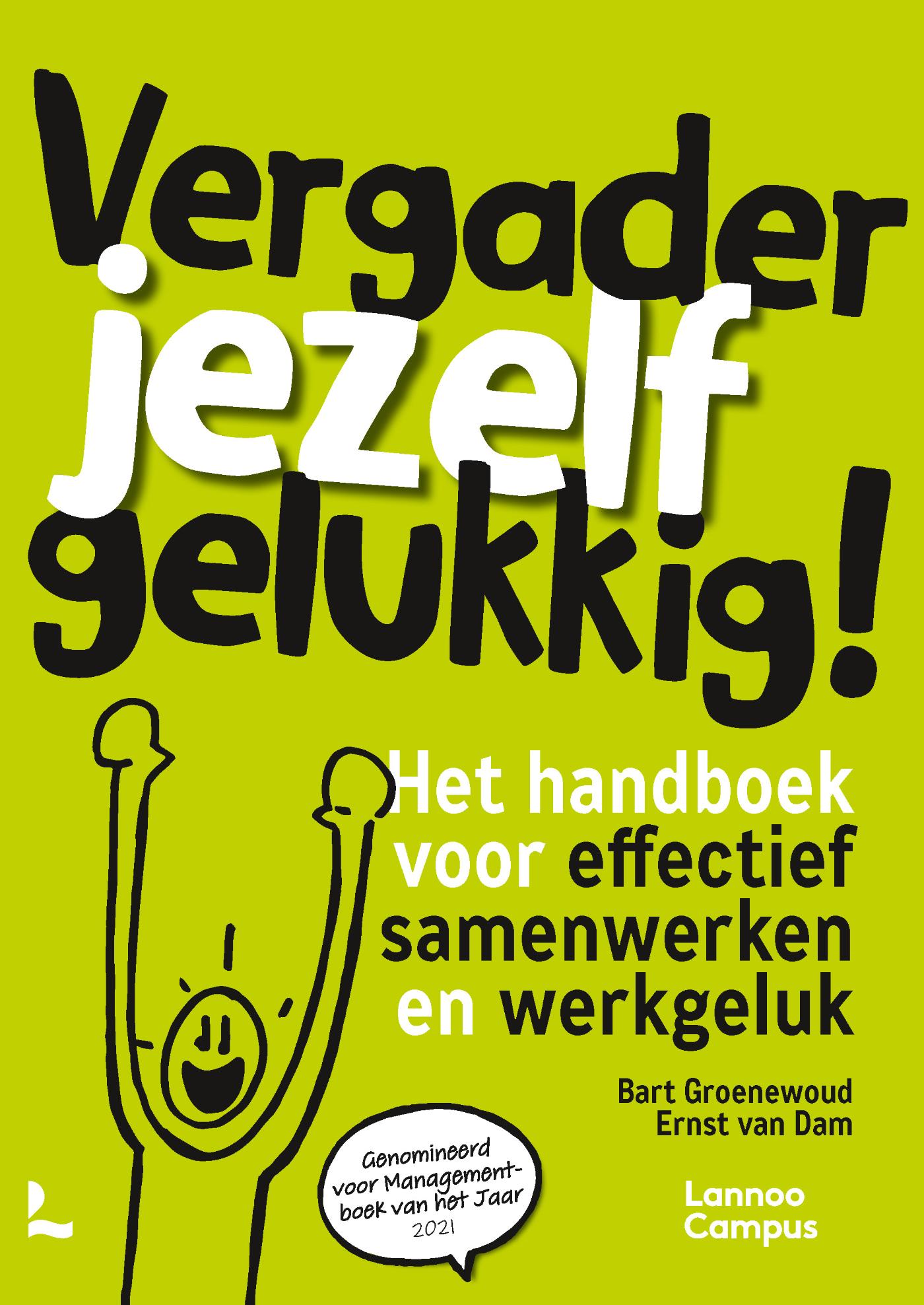 Omslag van Vergader jezelf gelukkig