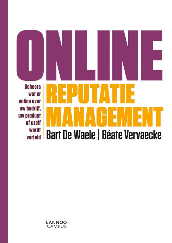 Omslag van Online reputatiemanagement
