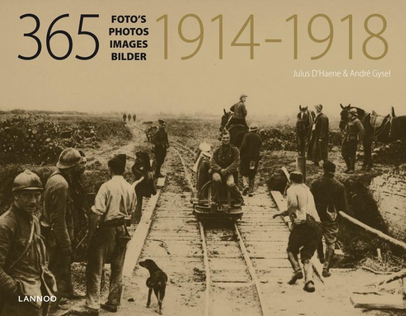 Omslag van 365 unieke foto's 1914-1918