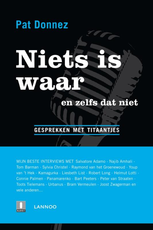 Omslag van Niets is waar en zelfs dat niet