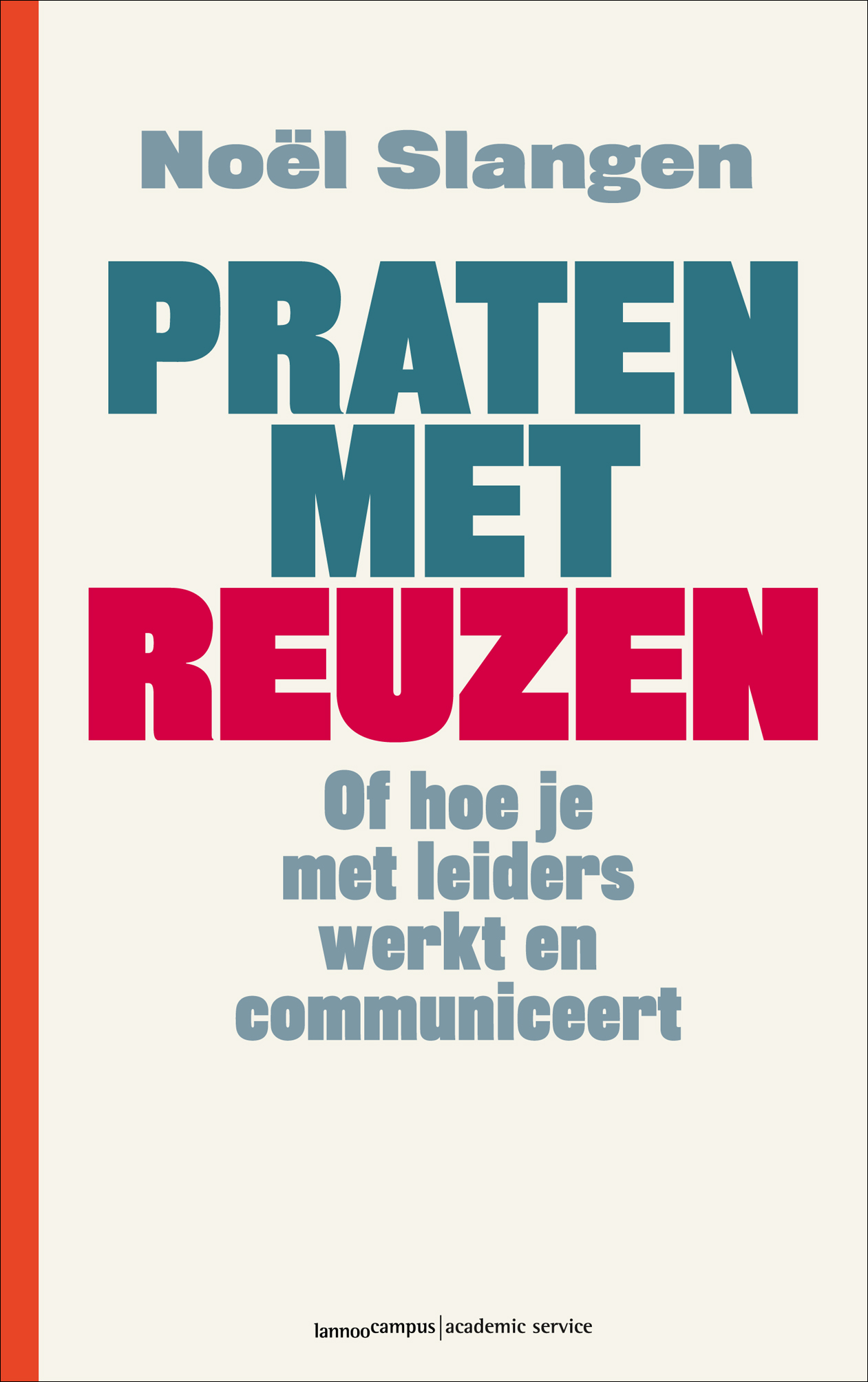 Omslag van Praten met reuzen
