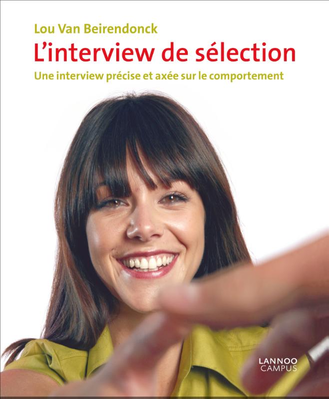 Omslag van L'interview de sélection