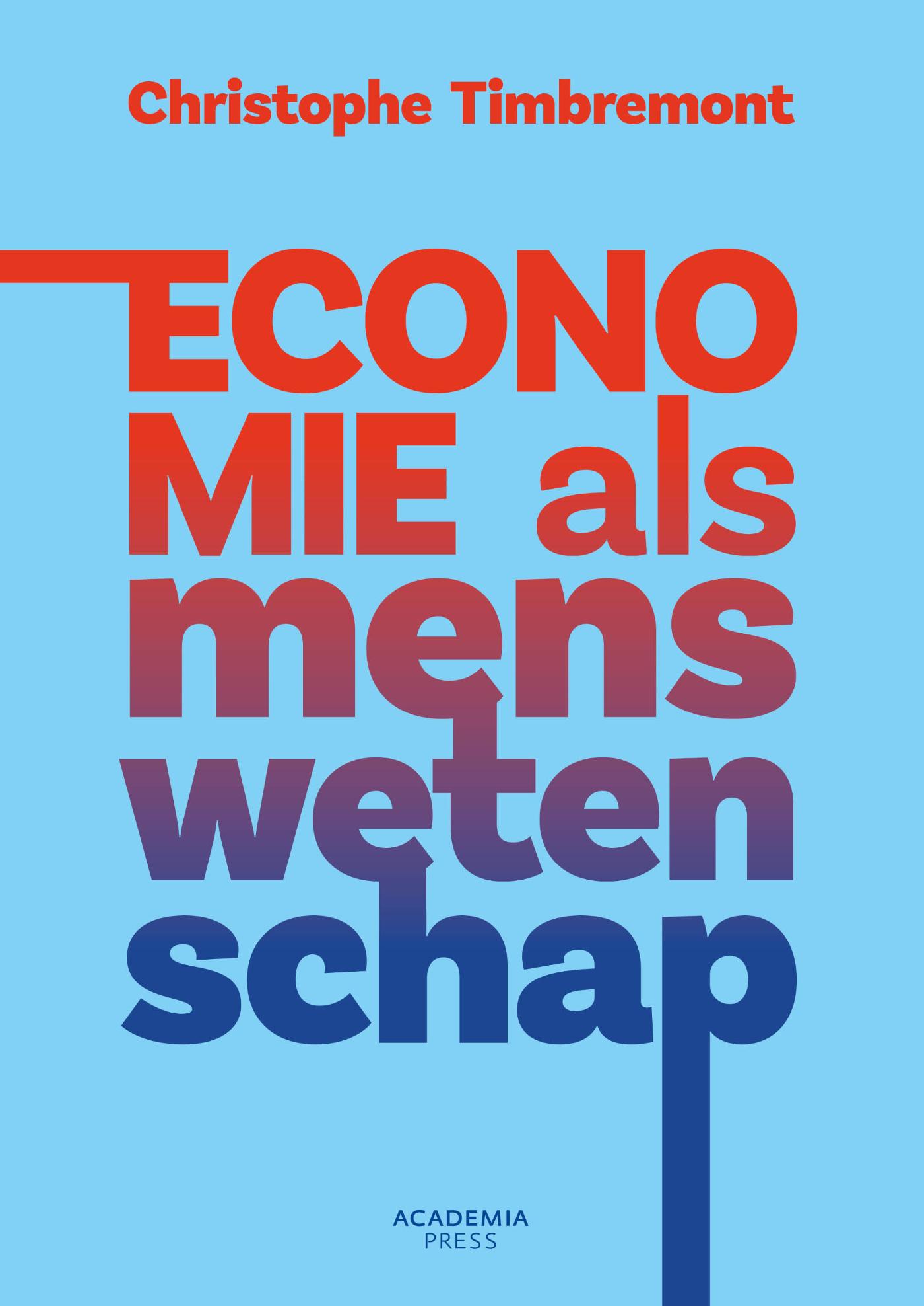 Omslag van Economie als menswetenschap