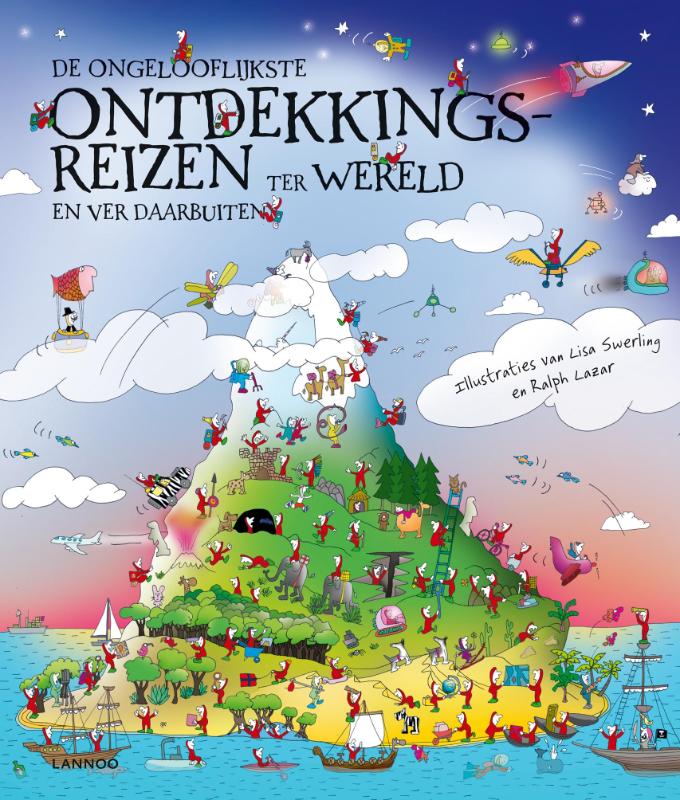 Omslag van De ongelofelijkste ontdekkingsreizen