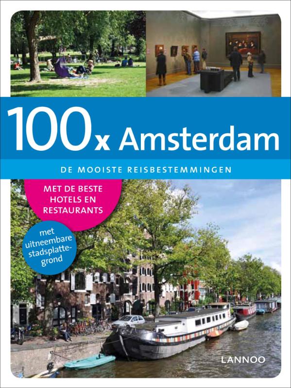 Omslag van 100 x Amsterdam