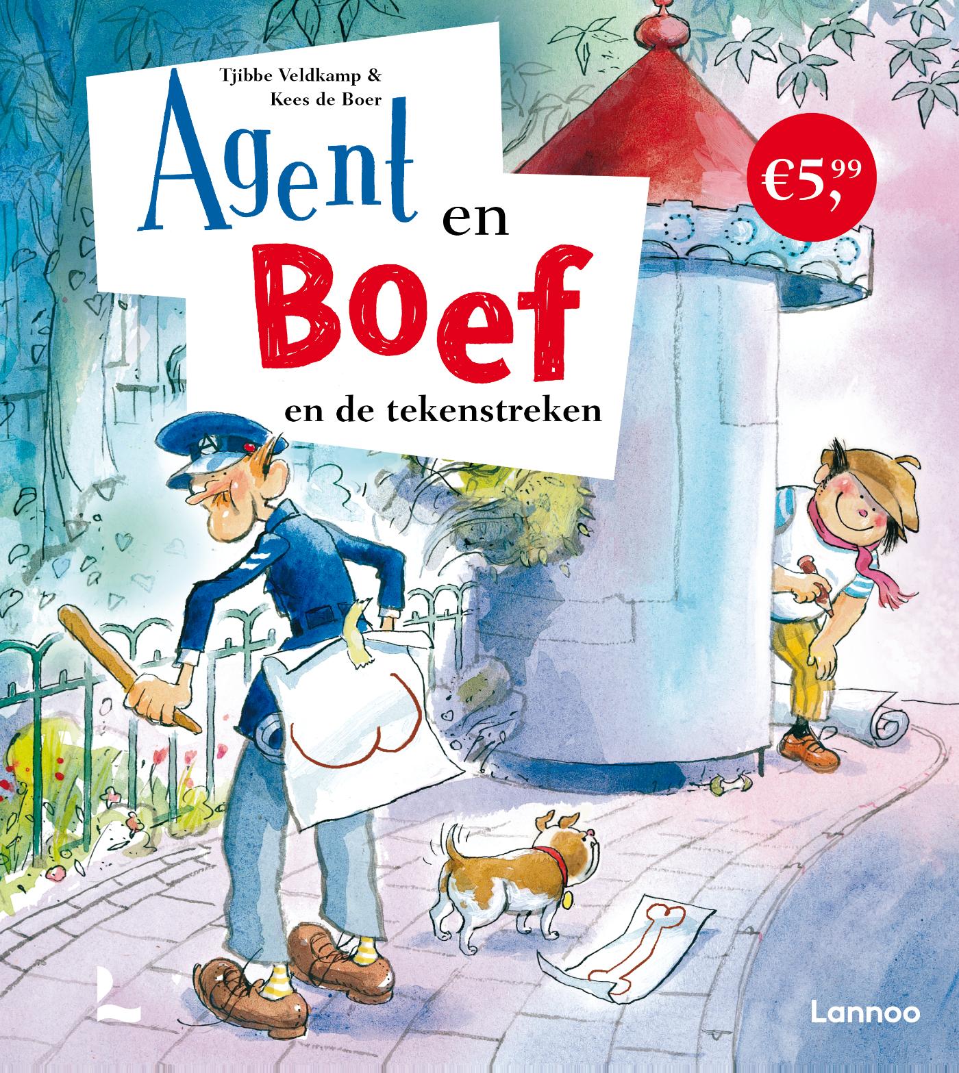 Omslag van Agent en Boef en de tekenstreken
