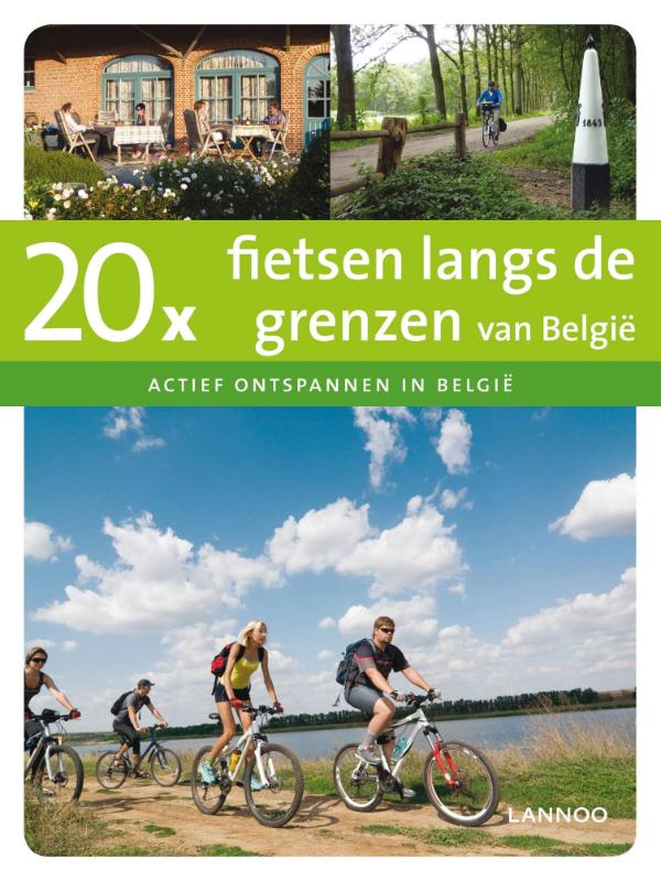 Omslag van 20 x fietsen langs de grenzen van België