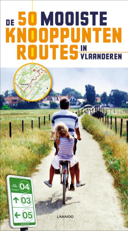 Omslag van De 50 mooiste knooppuntroutes in Vlaanderen
