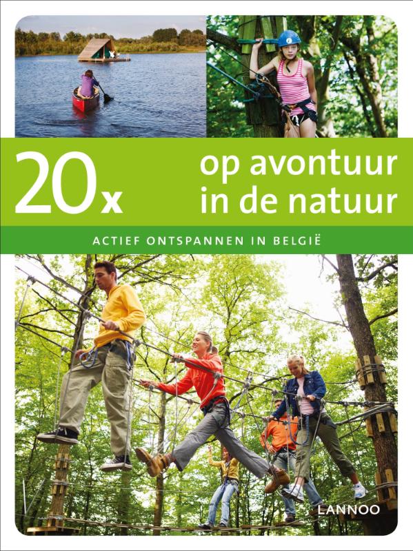 Omslag van 20x op avontuur in de natuur