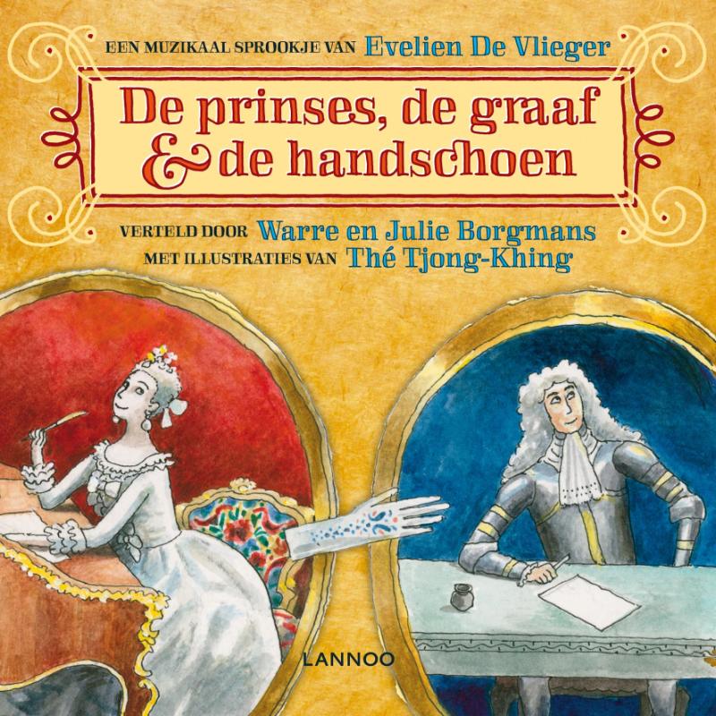 Omslag van De prinses, de graaf en de handschoen
