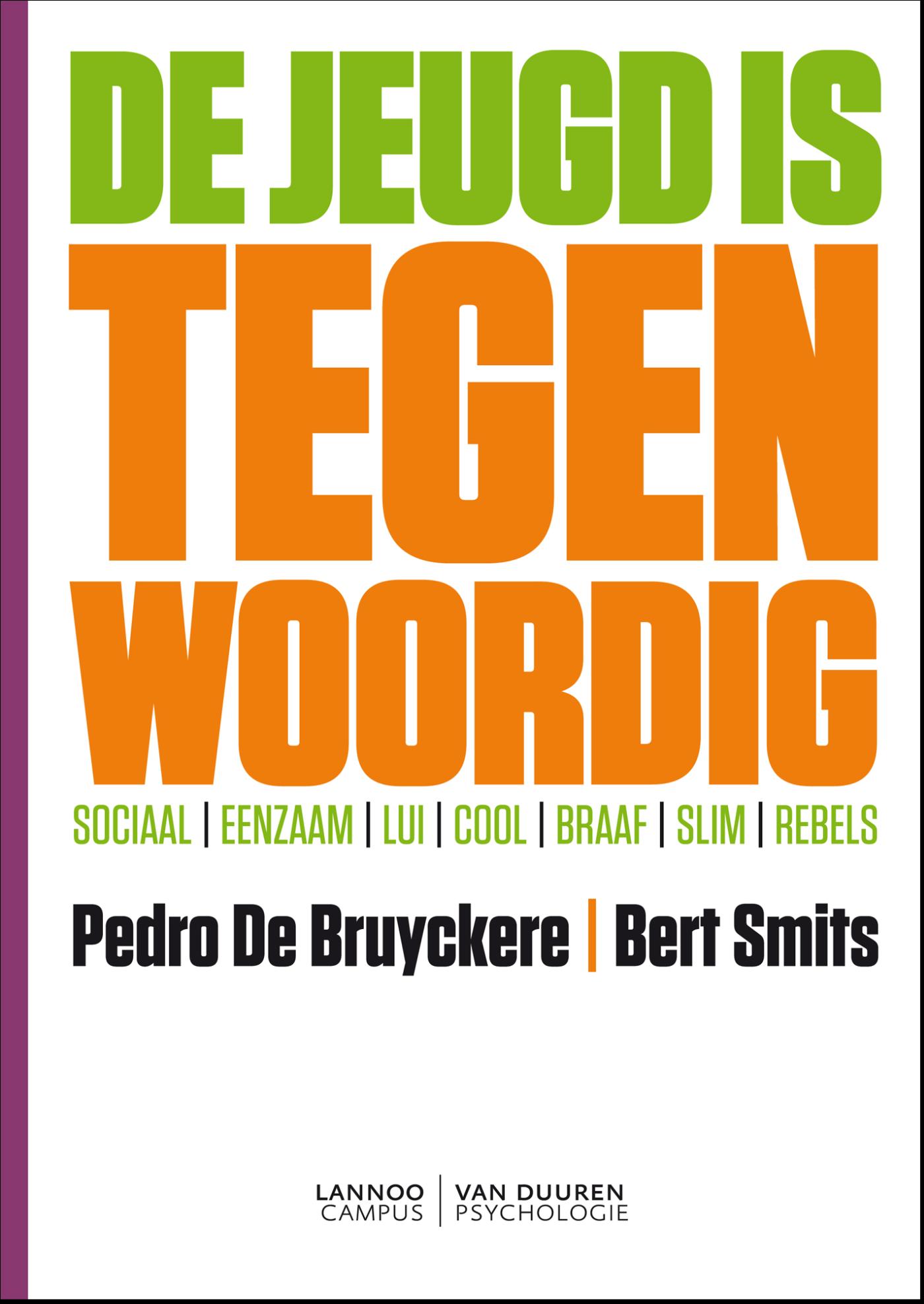 Omslag van De jeugd is tegenwoordig