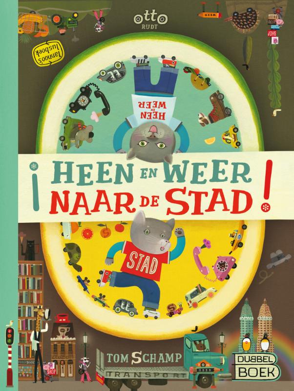 Omslag van Heen en weer naar de stad