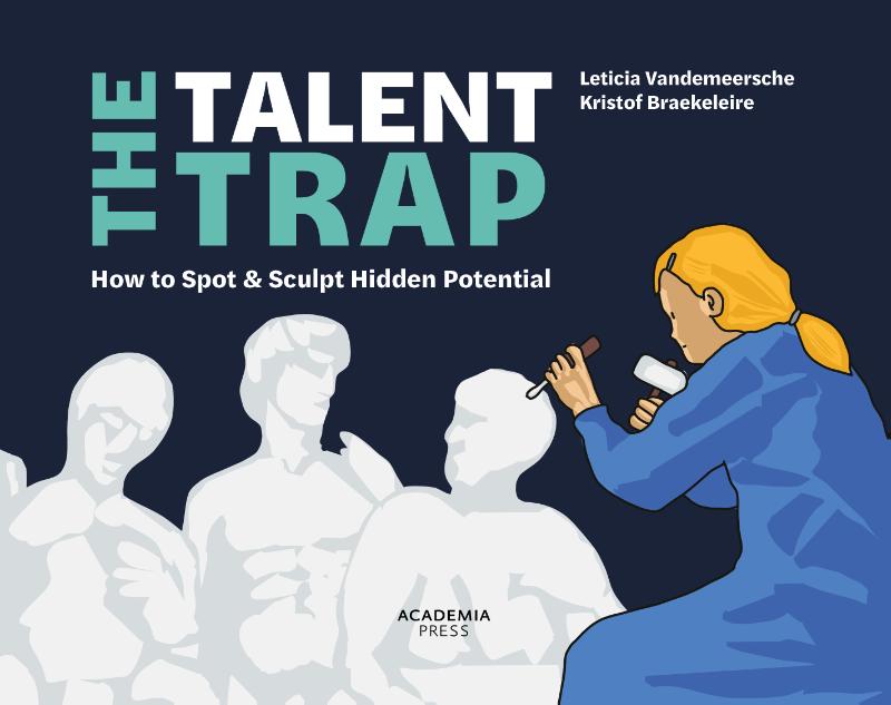 Omslag van The Talent Trap