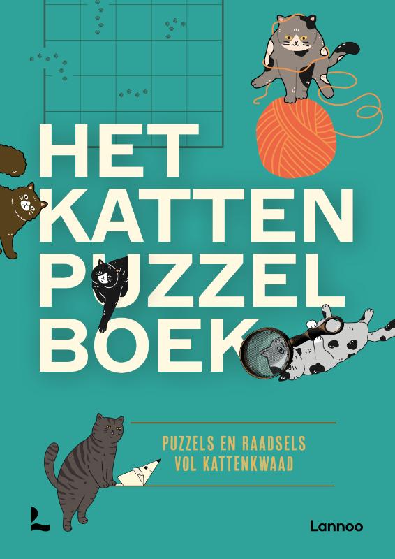 Omslag van Het kattenpuzzelboek