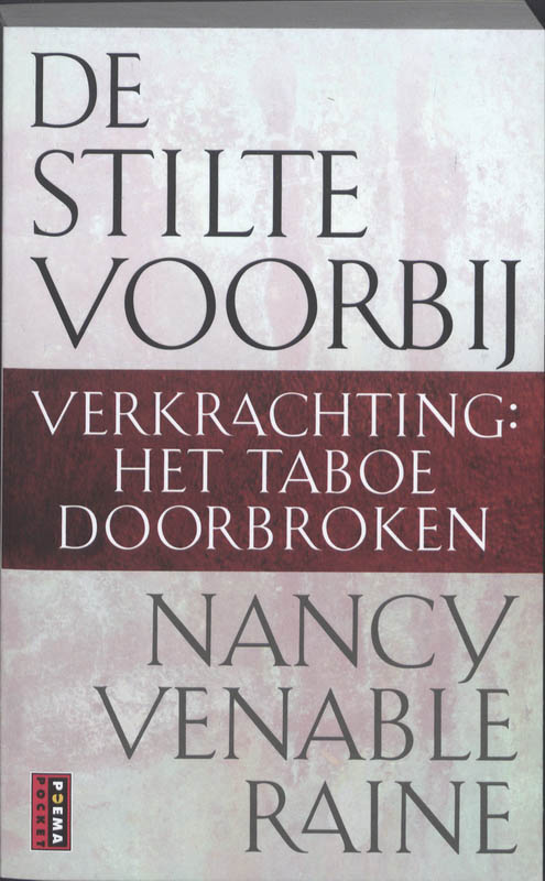 Omslag van De Stilte voorbij