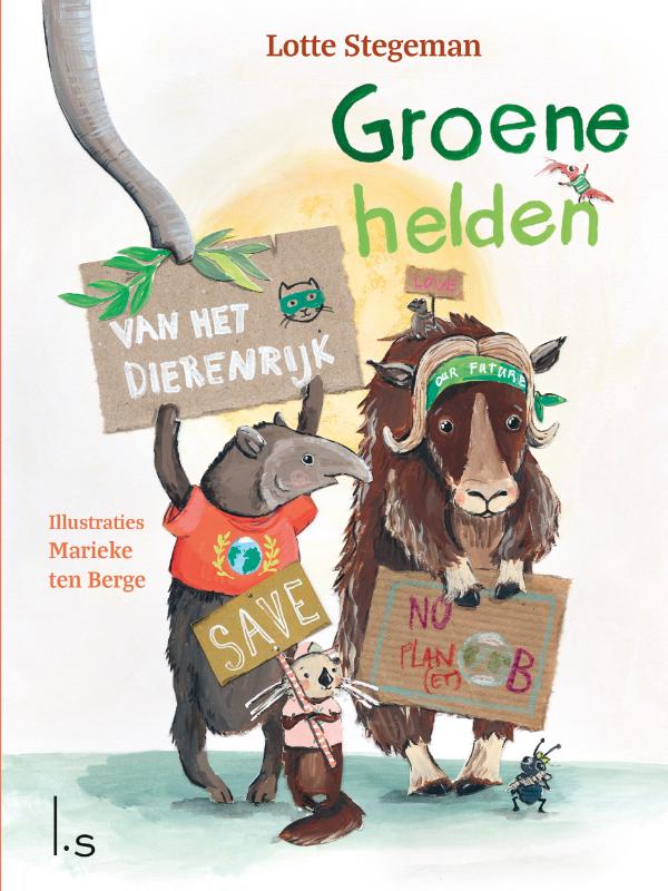 Omslag van Groene helden van het dierenrijk