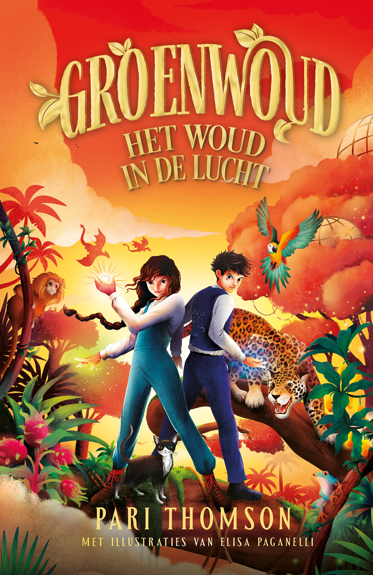 Omslag van Het woud in de lucht