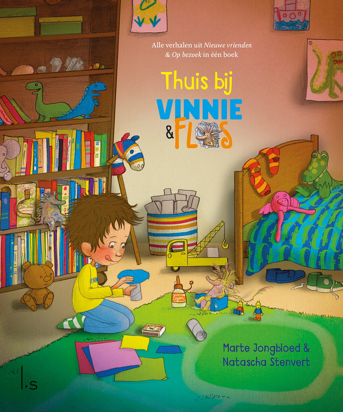 Omslag van Thuis bij Vinnie & Flos