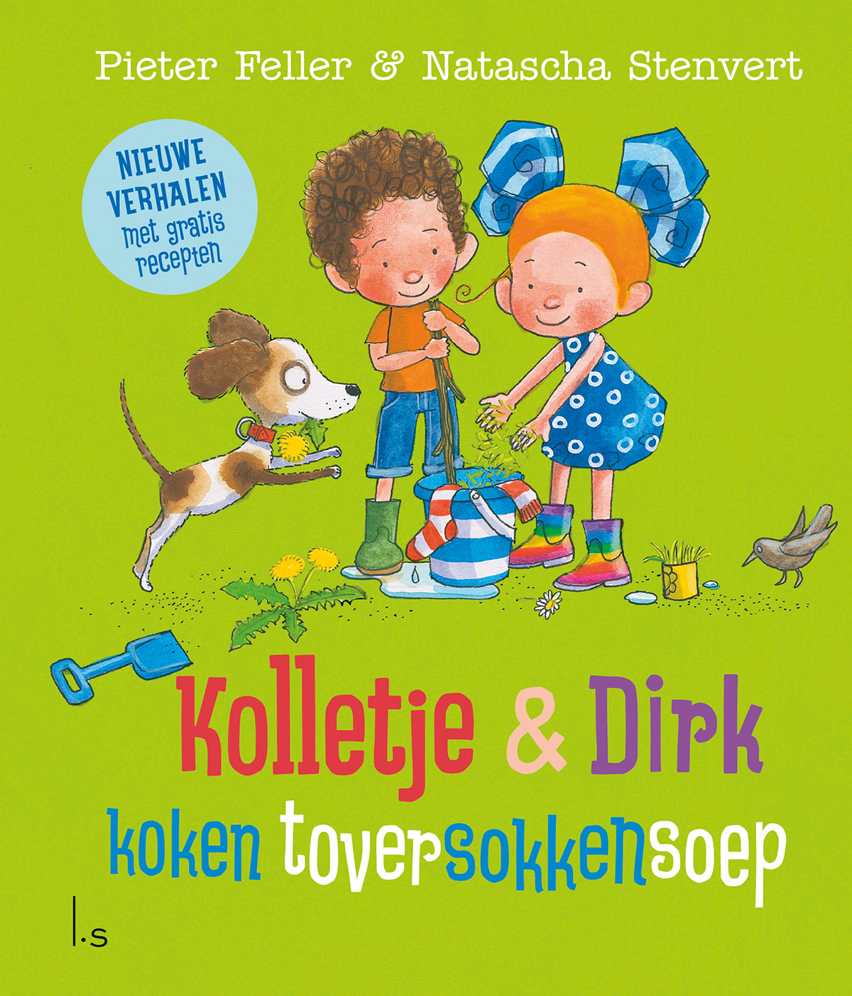 Omslag van Kolletje en Dirk koken toversokkensoep
