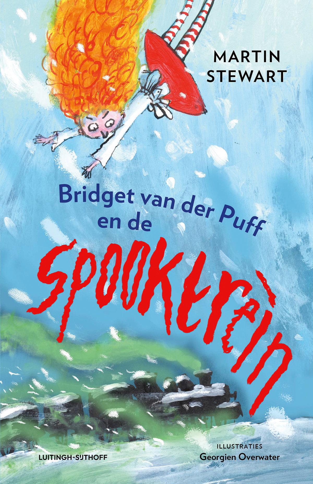Omslag van Bridget van der Puff en de spooktrein