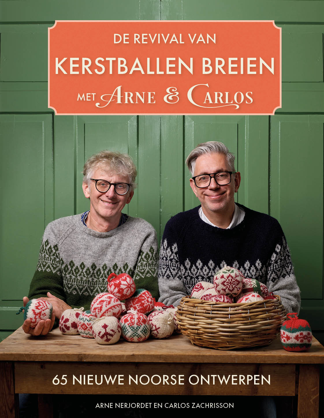 Omslag van De revival van Kerstballen breien