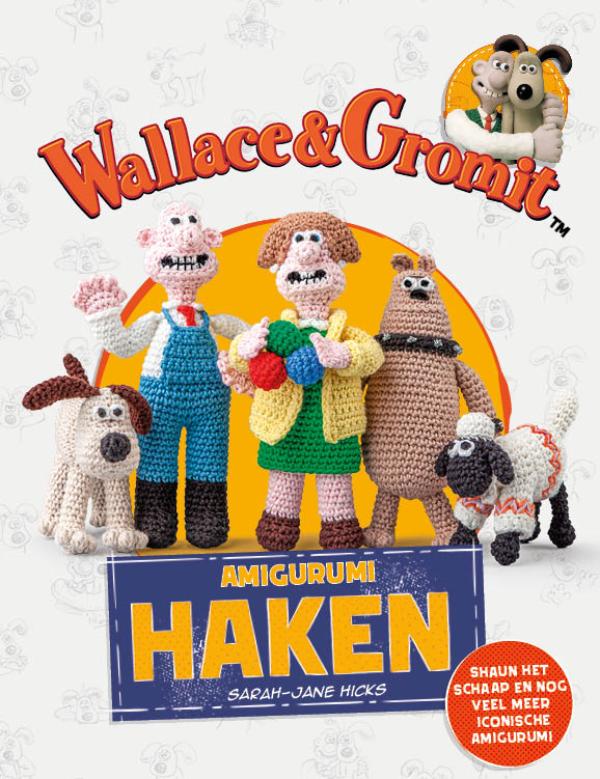 Omslag van Wallace and Gromit - amigurumi haken