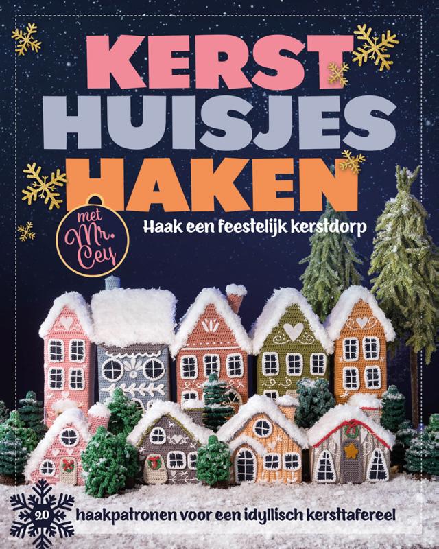 Omslag van Kersthuisjes haken met Mr. Cey