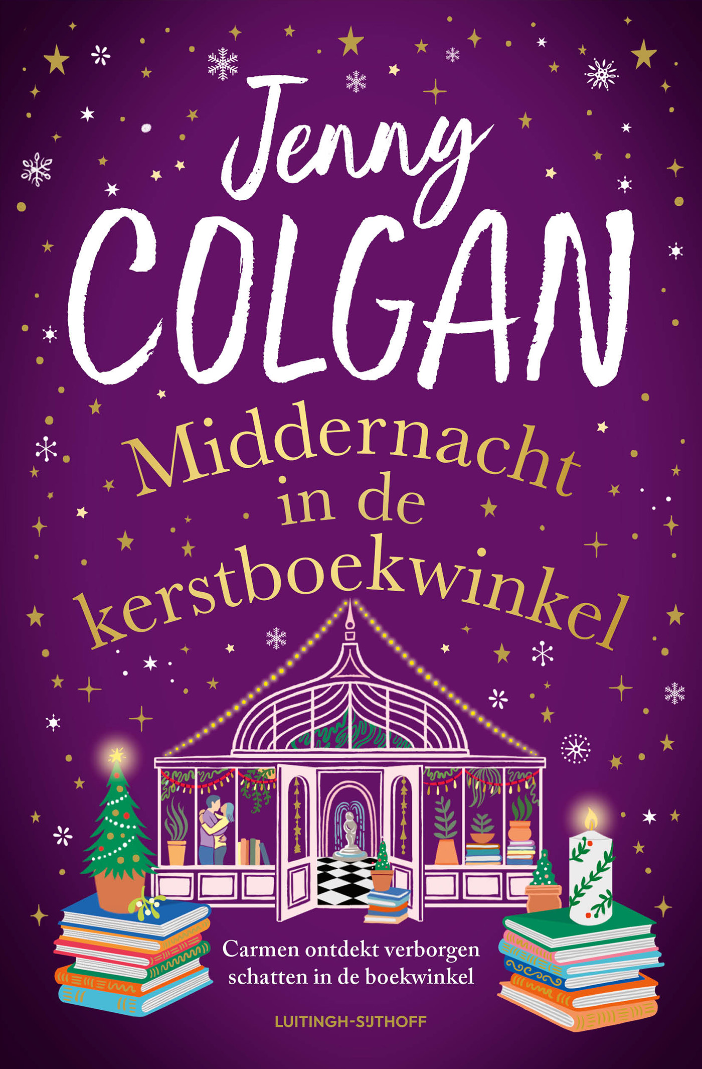 Omslag van Middernacht in de kerstboekwinkel