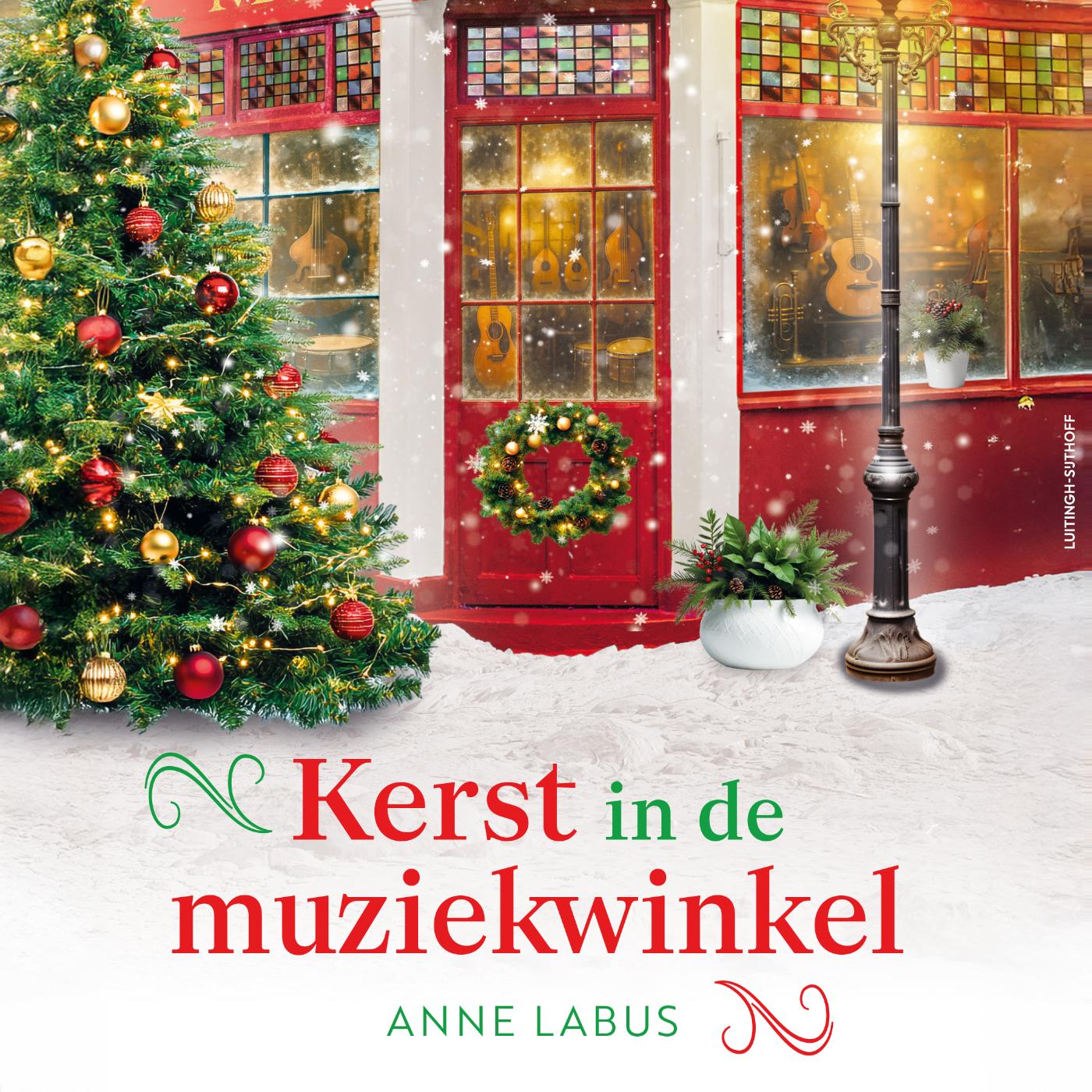 Omslag van Kerst in de muziekwinkel