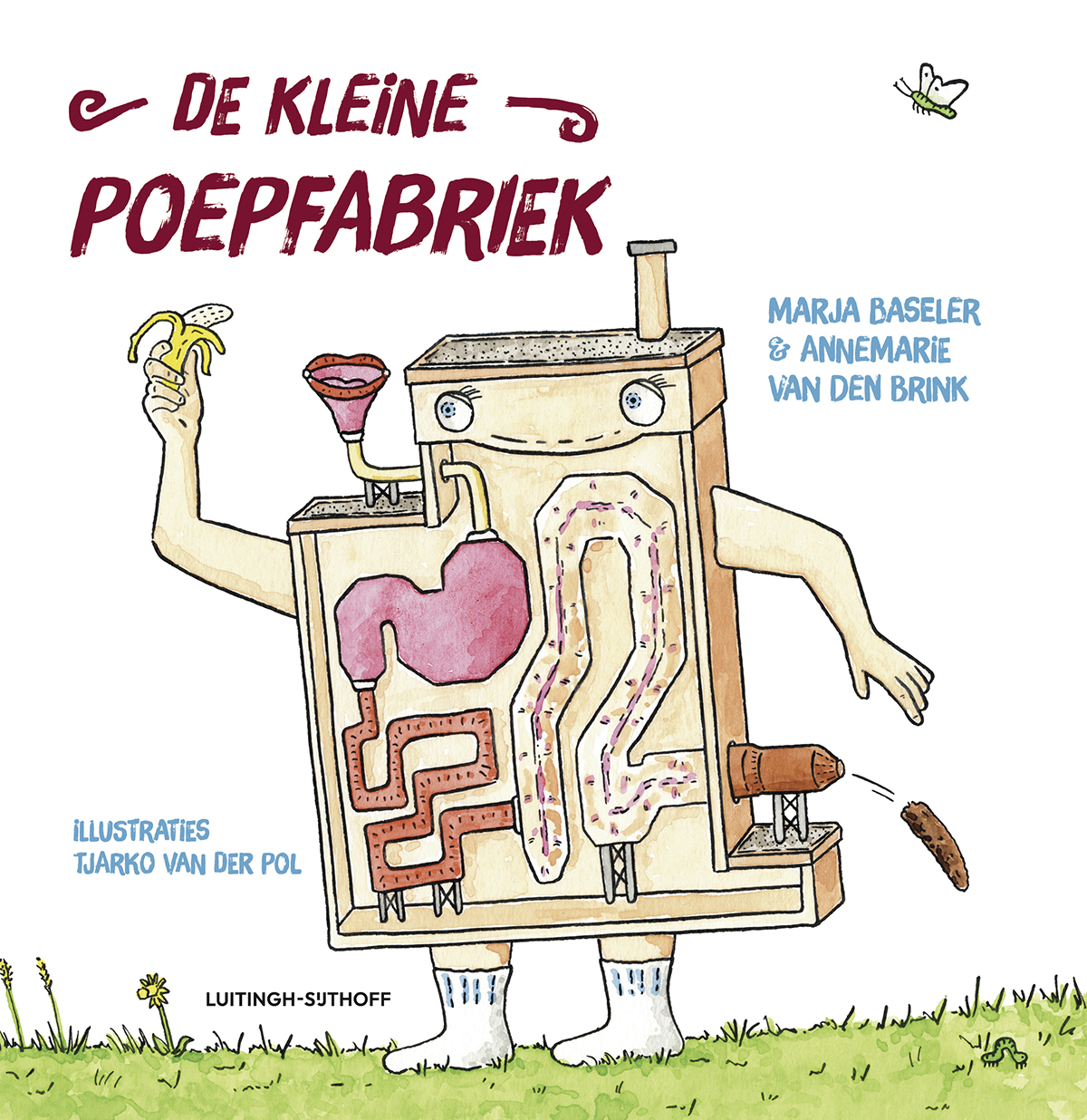 Omslag van De kleine poepfabriek