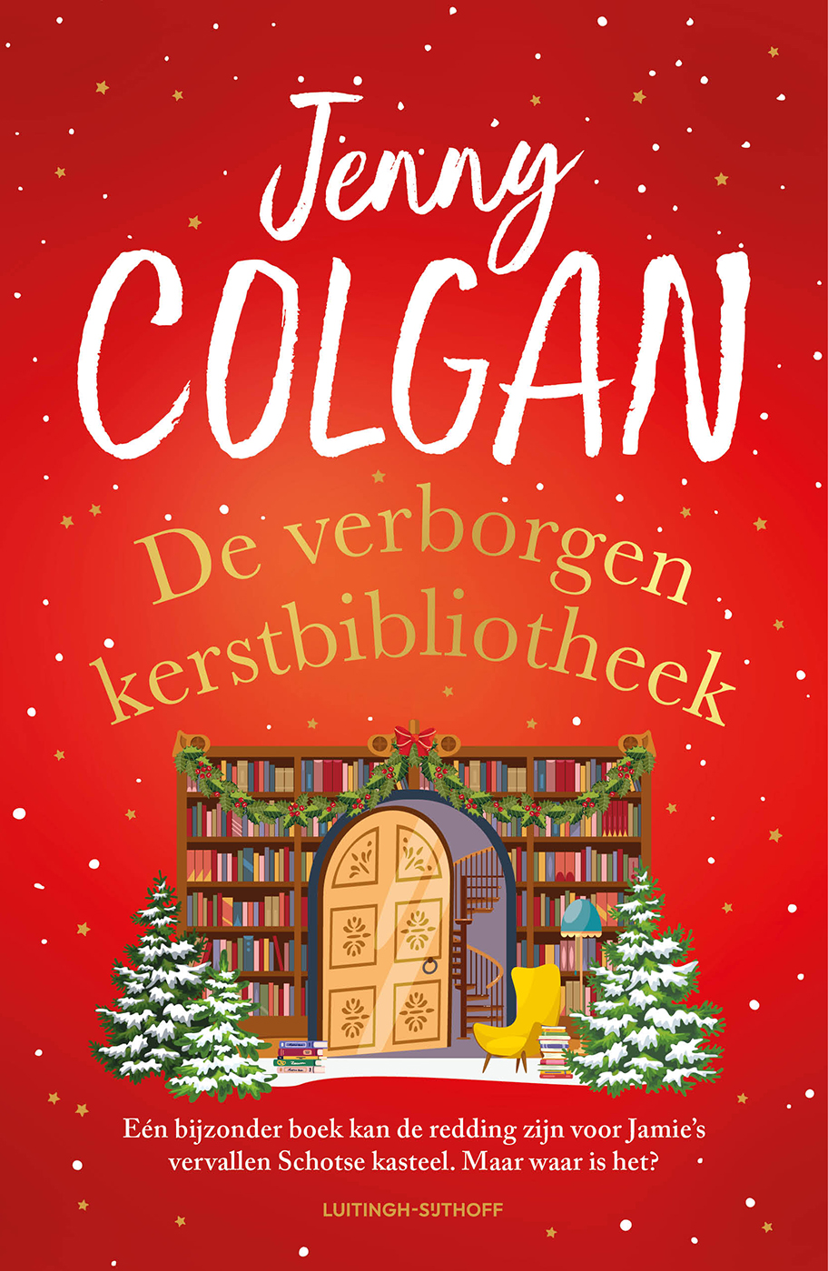 Omslag van De verborgen kerstbibliotheek