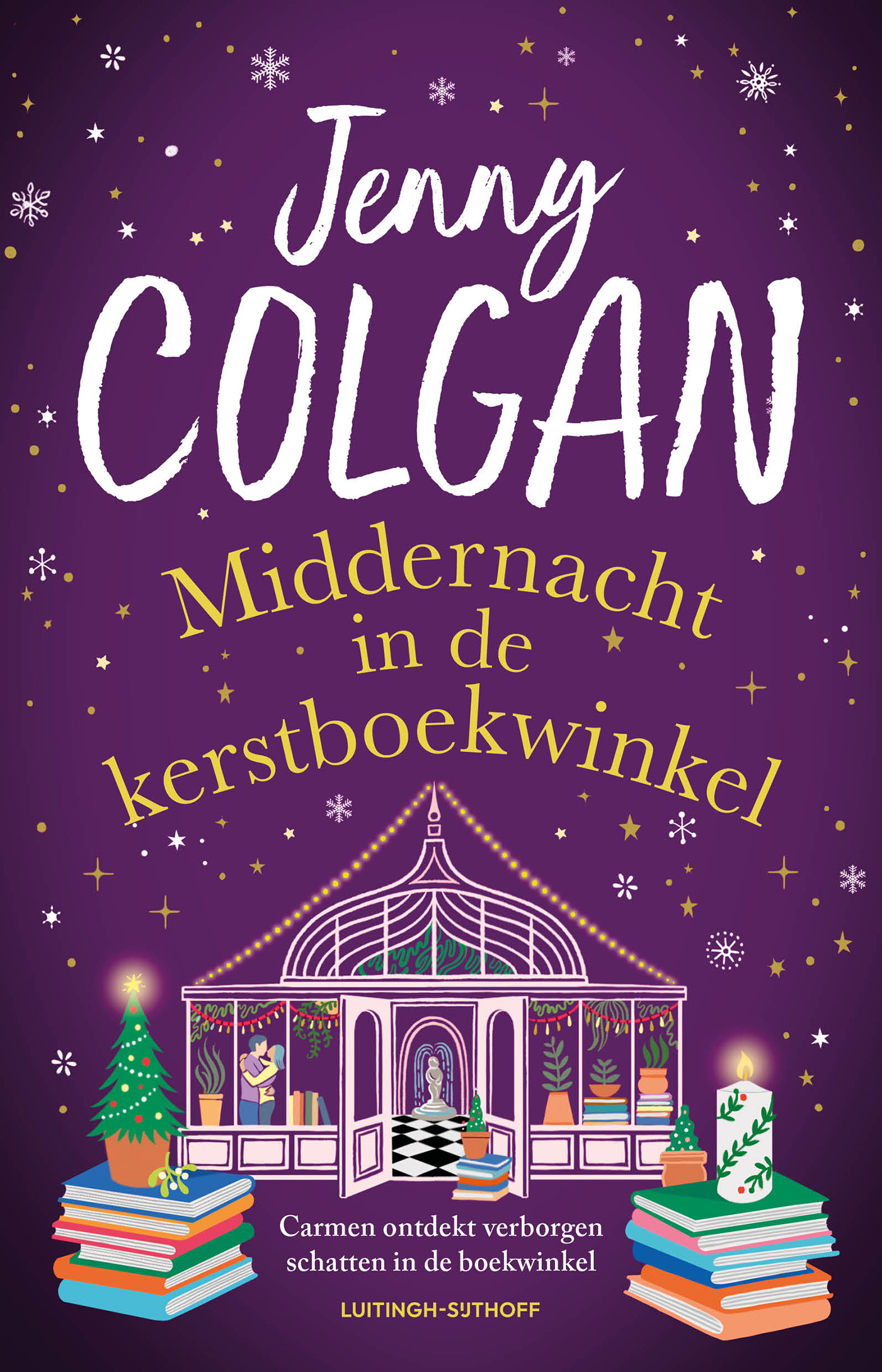 Omslag van Middernacht in de kerstboekwinkel