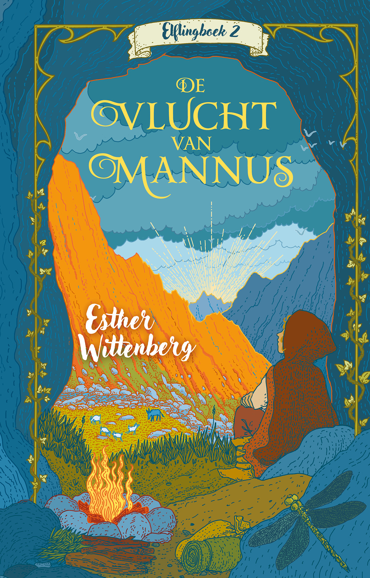 Omslag van De vlucht van Mannus