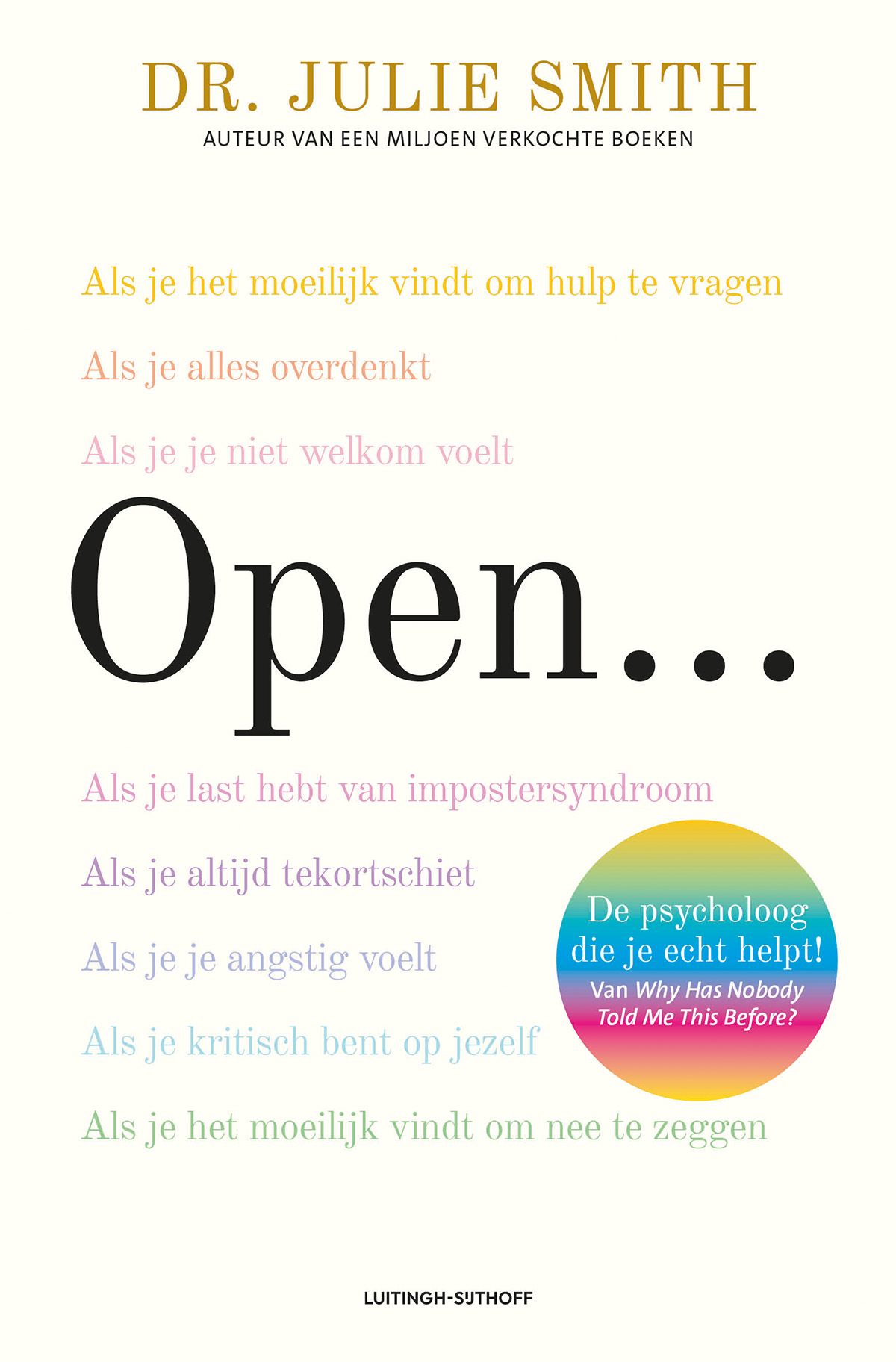 Omslag van Open...