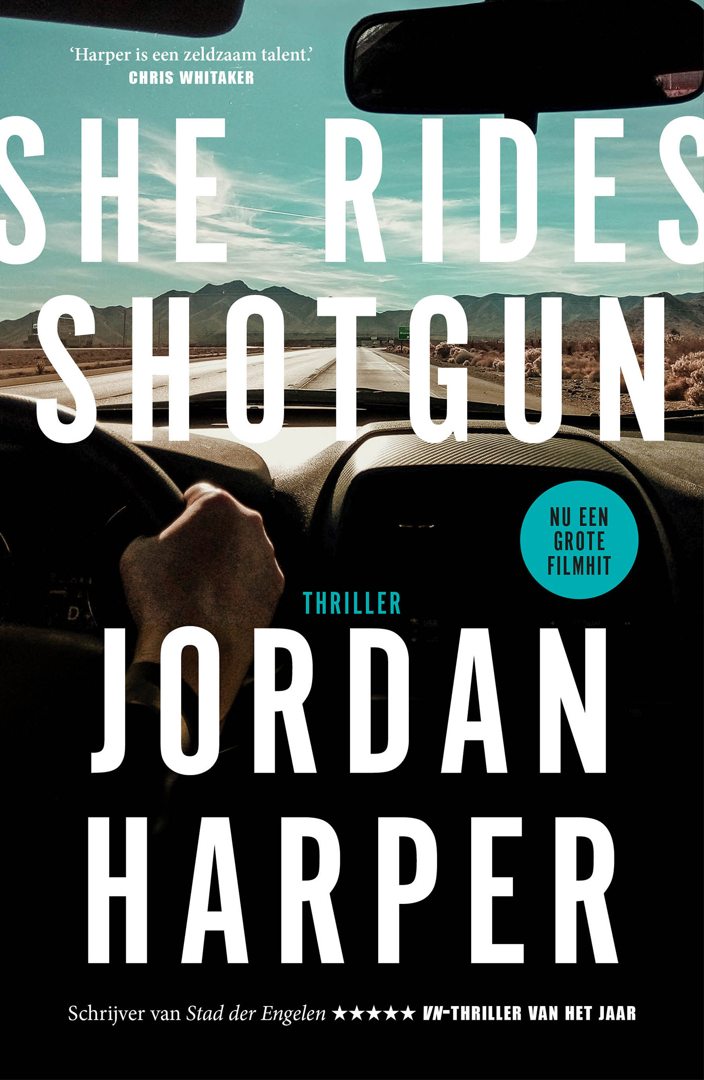 Omslag van She rides shotgun