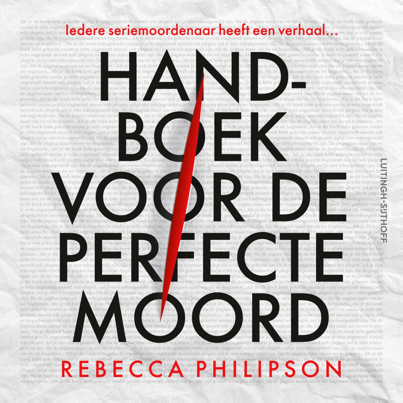 Omslag van Handboek voor de perfecte moord