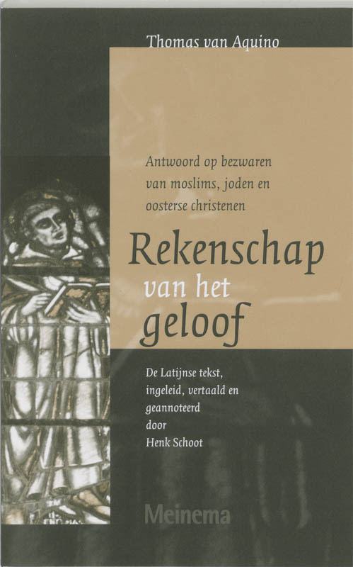Omslag van Rekenschap van het geloof