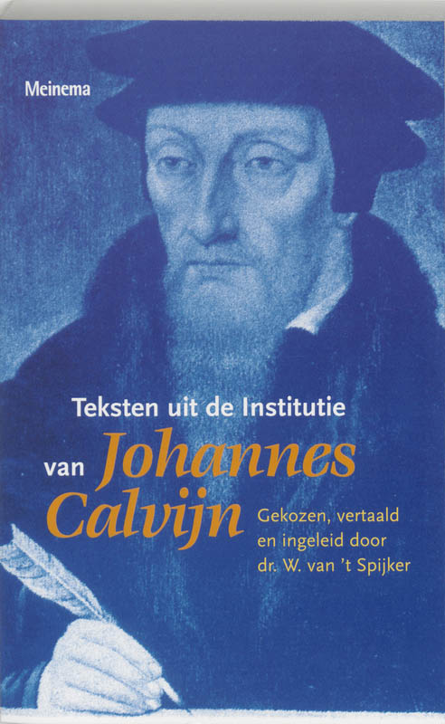 Omslag van Teksten uit de Institutie van Johannes Calvijn