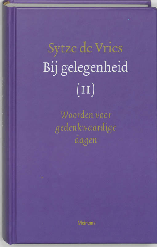 Omslag van Deel 2: woorden voor gedenkwaardige dagen