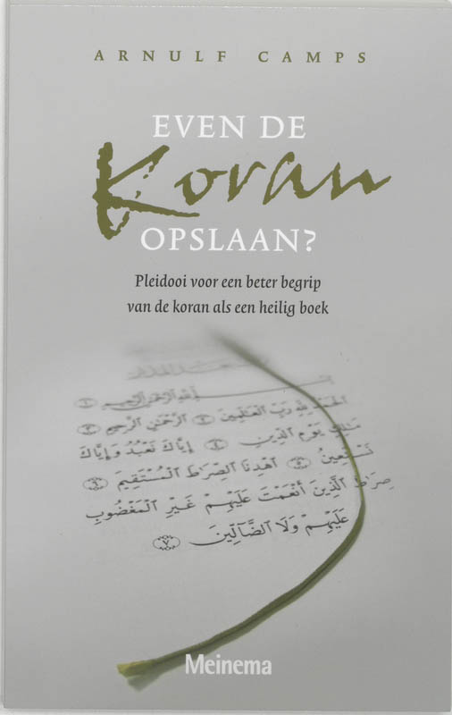 Omslag van Even de Koran opslaan?