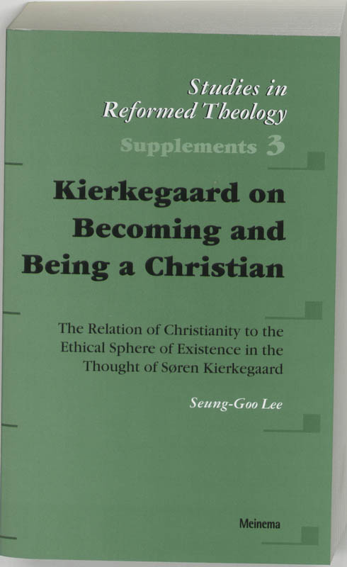 Omslag van Kierkegaard on Becoming and Being a Christian
