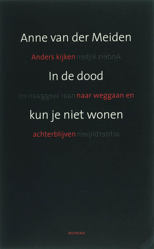 Omslag van In de dood kun je niet wonen