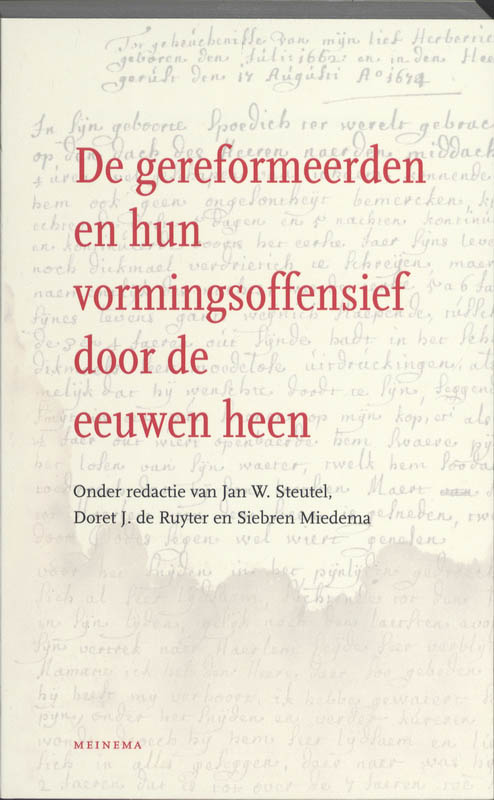 Omslag van De gereformeerden en hun vormingsoffensief door de eeuwen heen