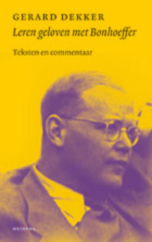 Omslag van Leren geloven met Bonhoeffer