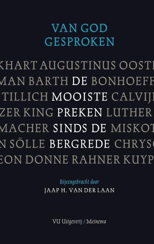 Omslag van Van God gesproken
