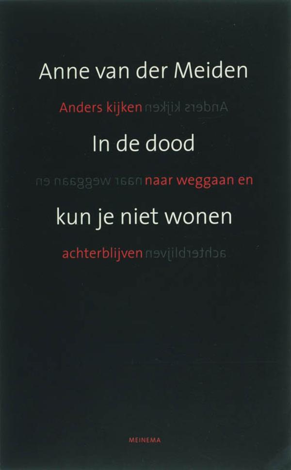 Omslag van In de dood kun je niet wonen
