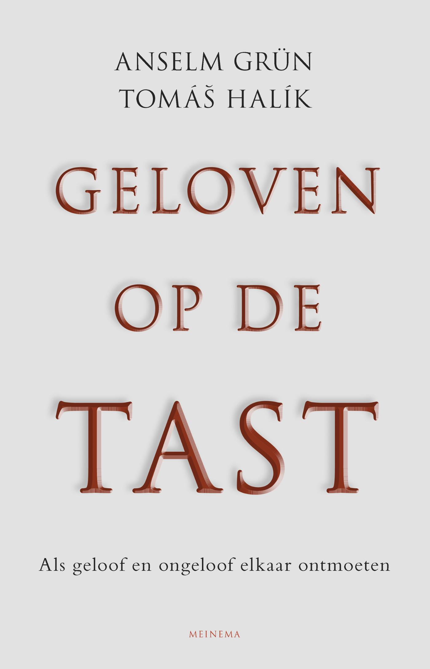 Omslag van Geloven op de tast