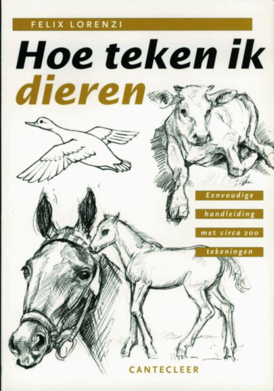 Omslag van Hoe teken ik dieren